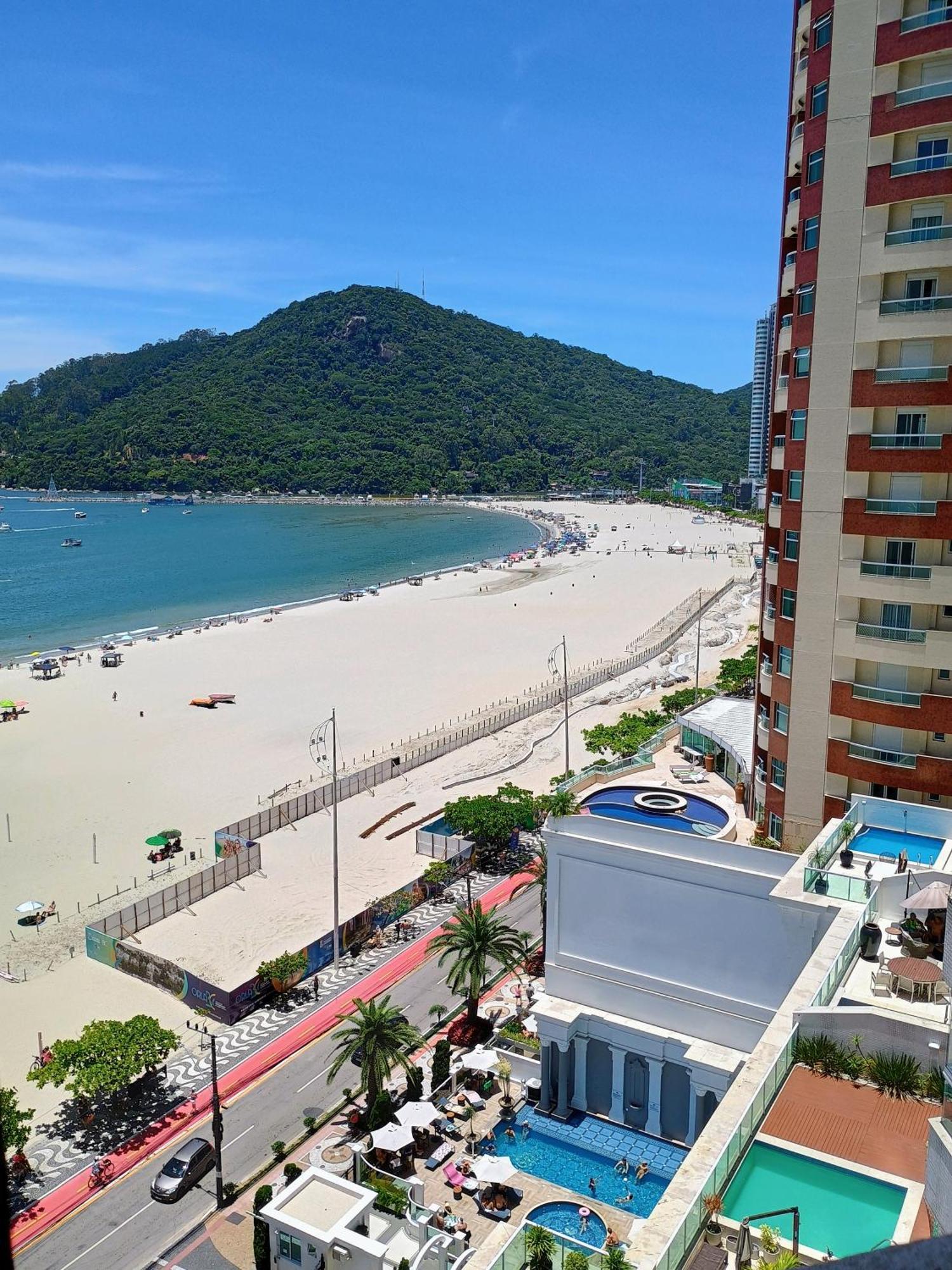 Excelente Ap Pe Na Areia Vista Mar Lejlighed Balneário Camboriú Eksteriør billede